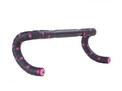 Nastro manubrio SUPACAZ GALAXY NEON - Nero Rosa