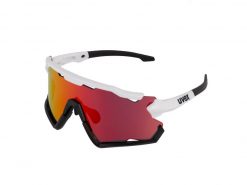 Occhiali Uvex 228 lente specchiata - Colore Bianco/Nero