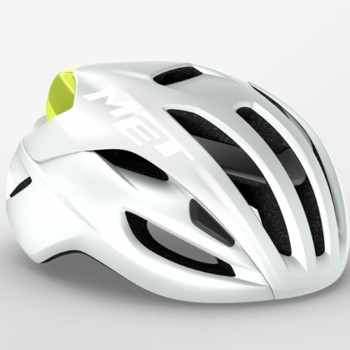 Casco MET RIVALE MIPS Undyed White Lime 56-58 cm