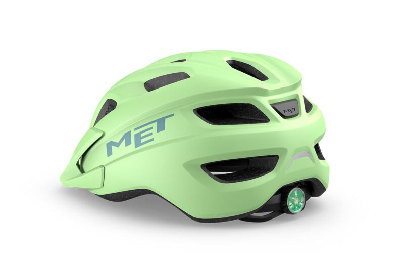 Casco ragazzo CRACKERJACK Verde menta tg. 52-57 cm - immagine 2