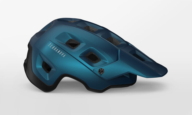 Casco MET TERRANOVA Blu ottanio - tg. M - immagine 4