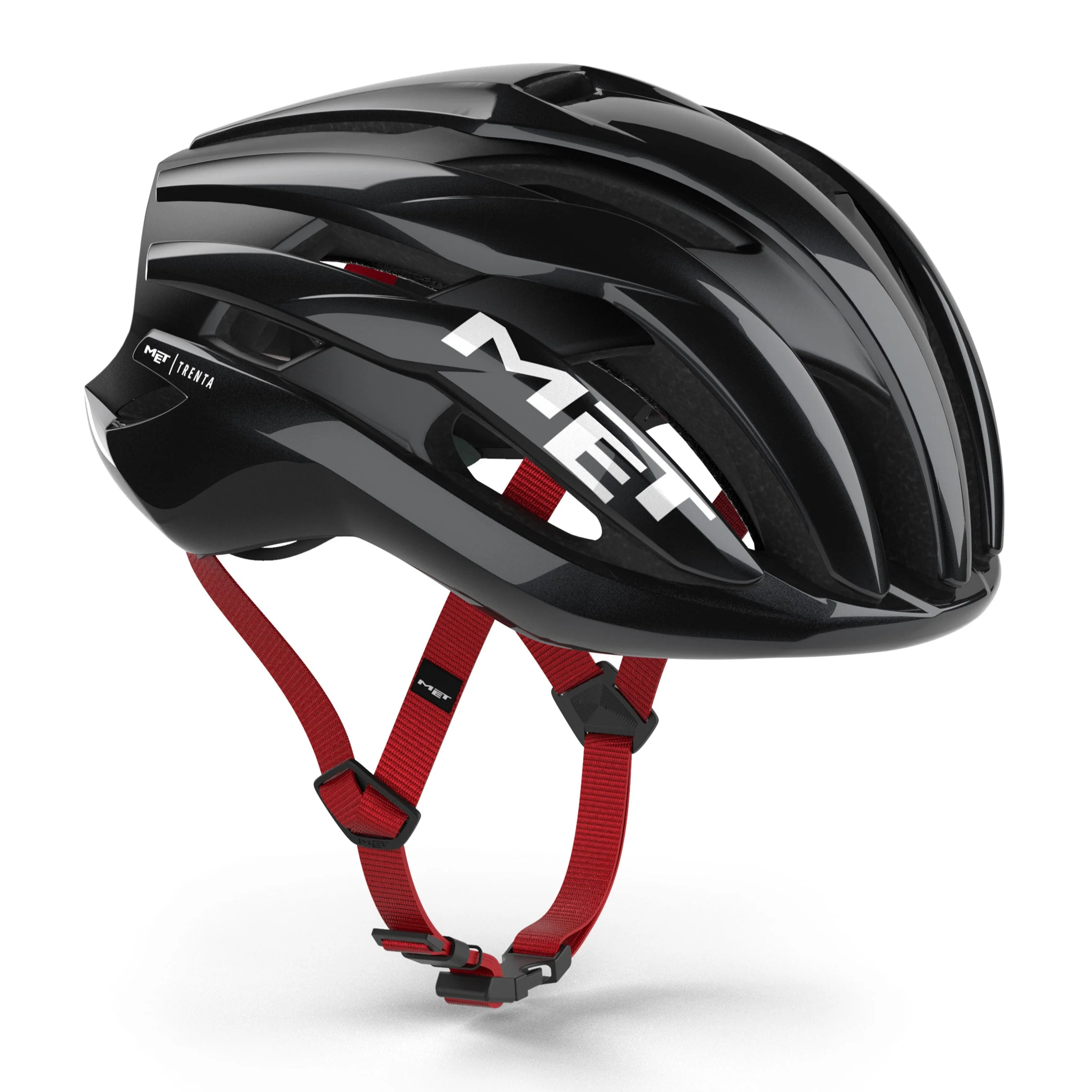 Casco MET TRENTA MIPS Nero Rosso tg. M (56-58 cm) - immagine 5