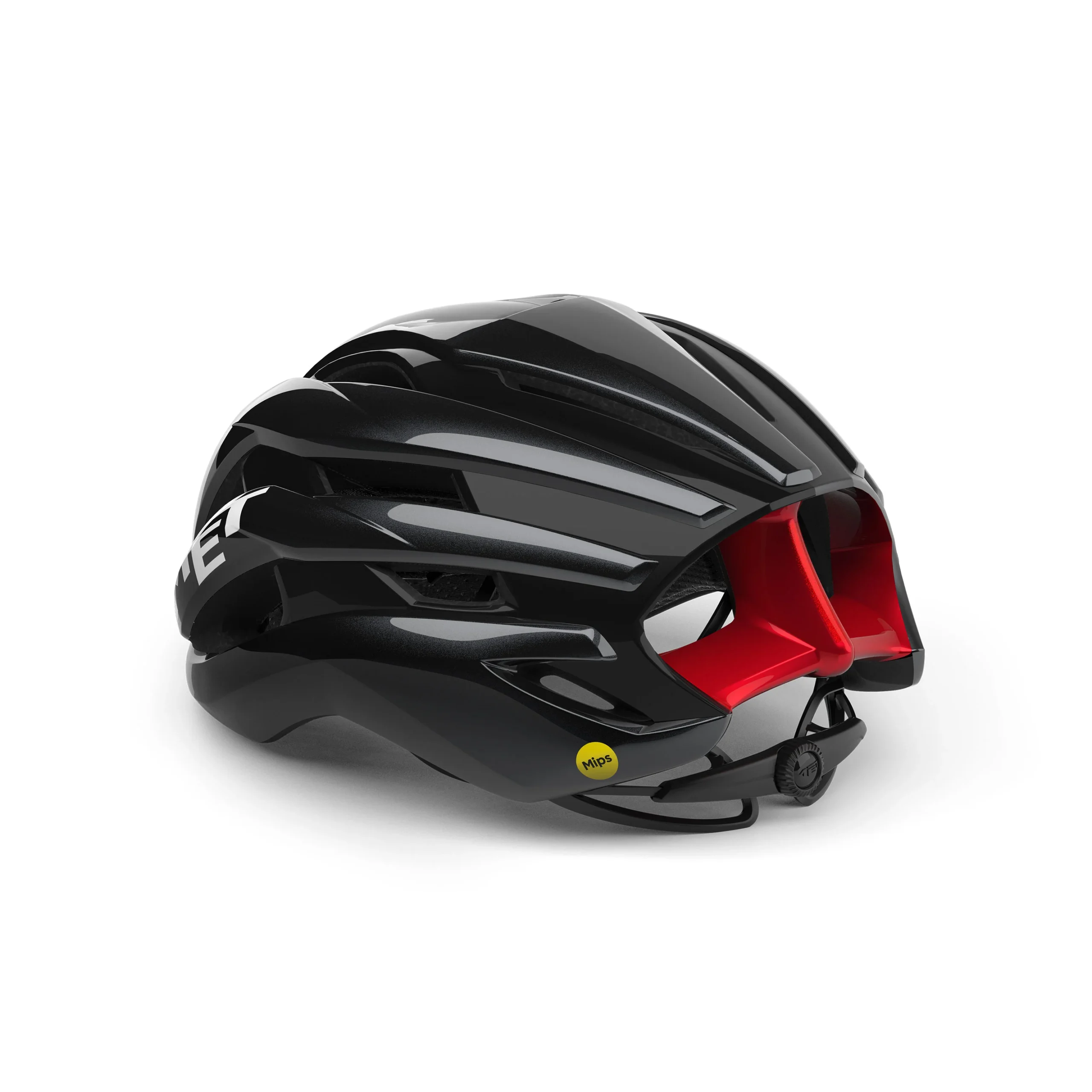 Casco MET TRENTA MIPS Nero Rosso tg. M (56-58 cm) - immagine 4