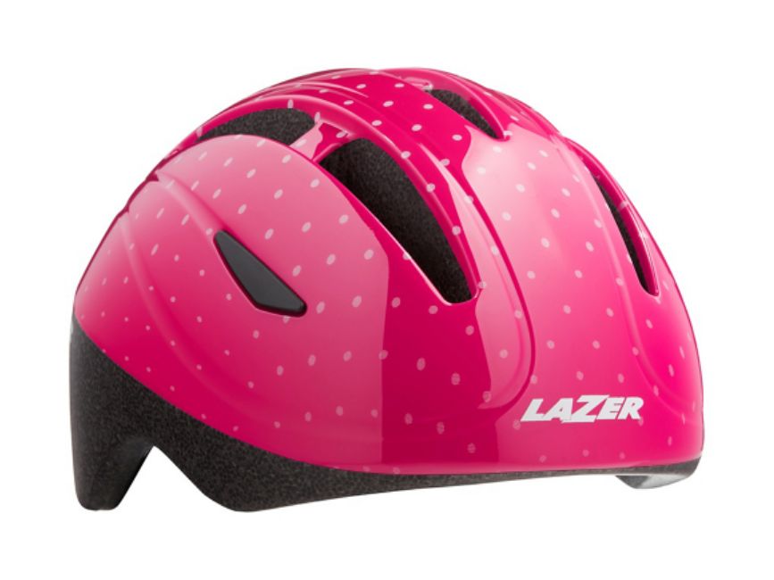 Casco LAZER BOB+ - Pois rosa