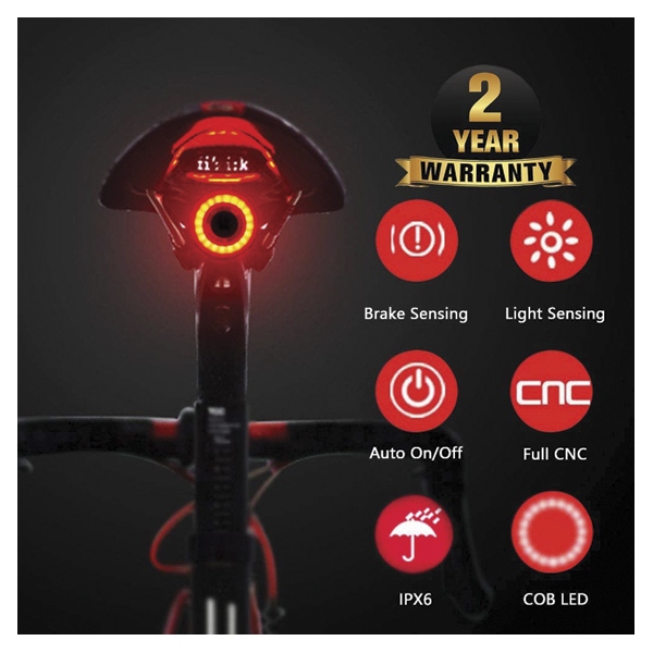 Fanale posteriore a led con sensore di frenata - immagine 2