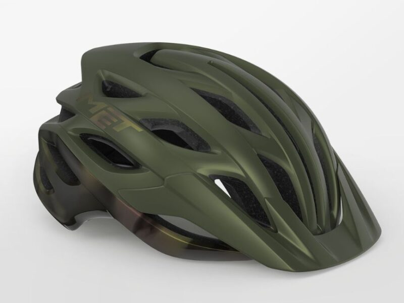Casco MET VELENO OLIVA IRIDESCENTE tg. L