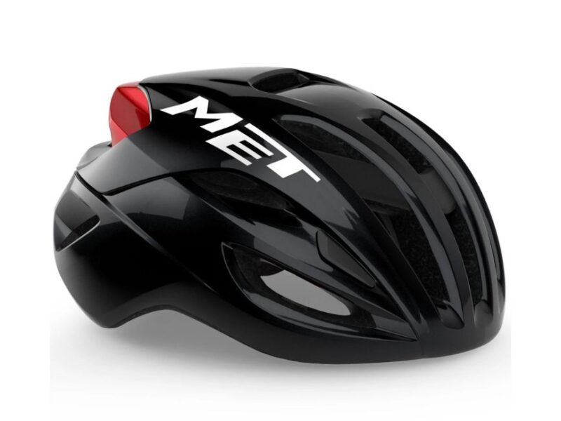 Casco MET RIVALE MIPS Nero Rosso tg. M